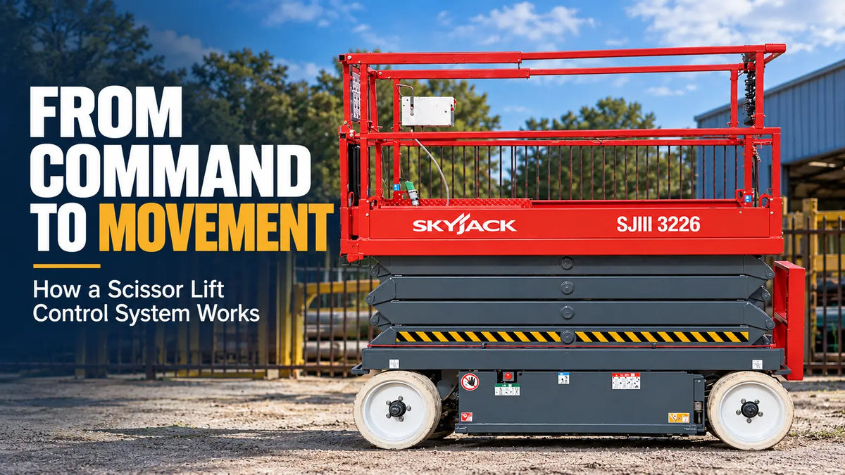 From Joystick Command to Machine Movement: How a Scissor Lift Control System Works