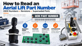 How to Read an Aerial Lift Part Number: OEM Numbers, Revisions & Superseded Parts Explained