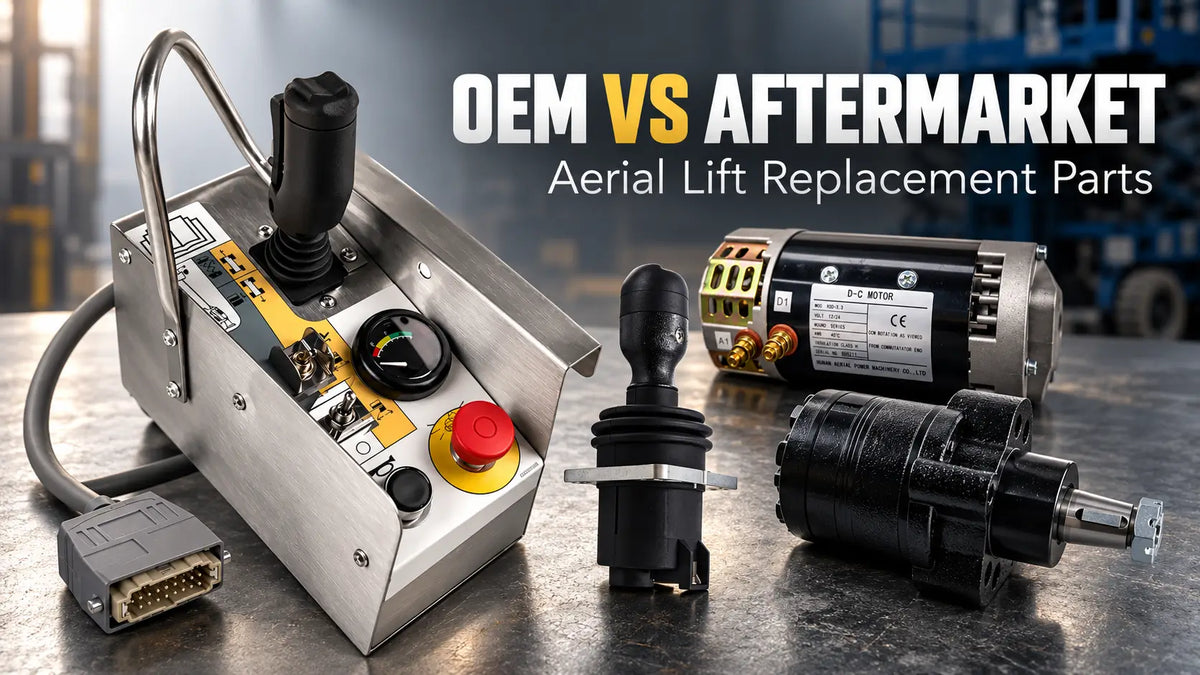 OEM vs Aftermarket Aerial Lift Parts: How to Compare Compatibility, Quality & Value