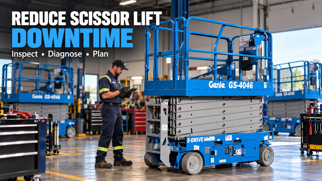 How to Reduce Scissor Lift Downtime: A Practical Maintenance Strategy for Rental Fleets & Repair Shops