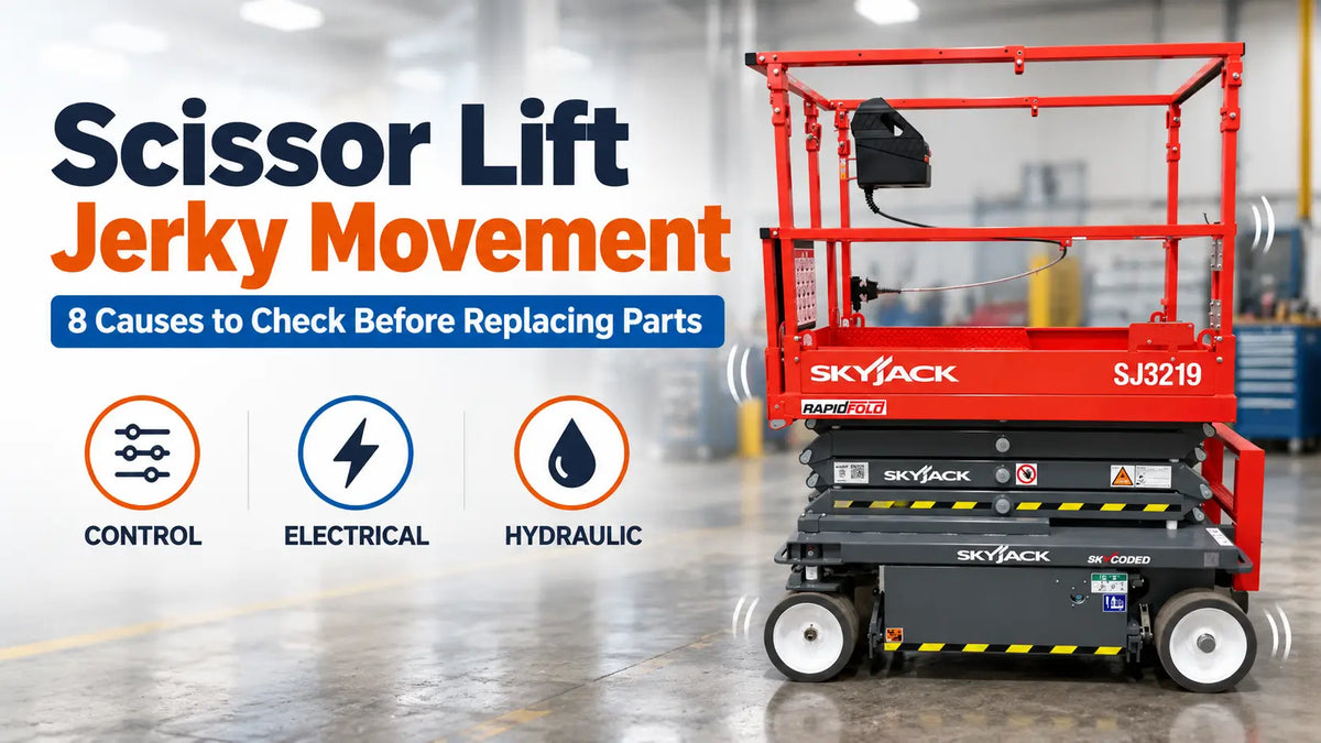 Scissor Lift Jerky Movement: 8 Causes to Check Before Replacing Parts