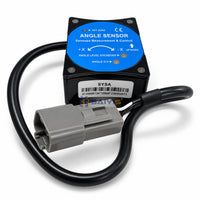 00000695 DL-00000695 angle sensor for Dingli scissor lifts, angled view showing SYSA model label and plug