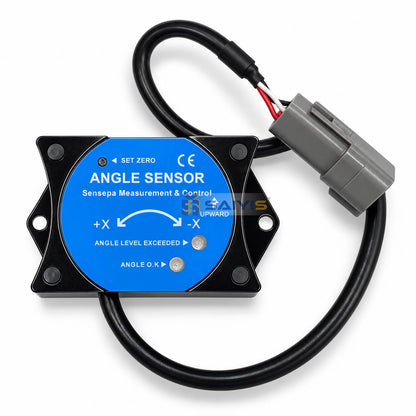 DL-00000695 00000695 angle sensor for Dingli JCPT scissor lift, top view with calibration dial and harness