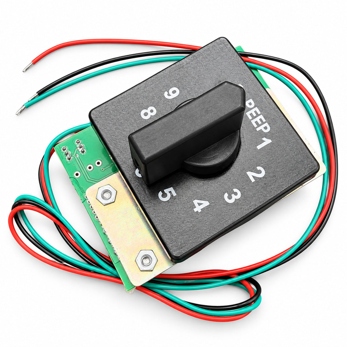 36557GT rotary speed controller with numbered CREEP dial and wiring harness