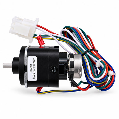 Rear angle view of SAIYIS 4360462 potentiometer switch with attached wiring harness for JLG lifts