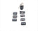 SAIYIS 122516 3-Position Ignition Switch (6 Contacts, #455 Key) for Genie