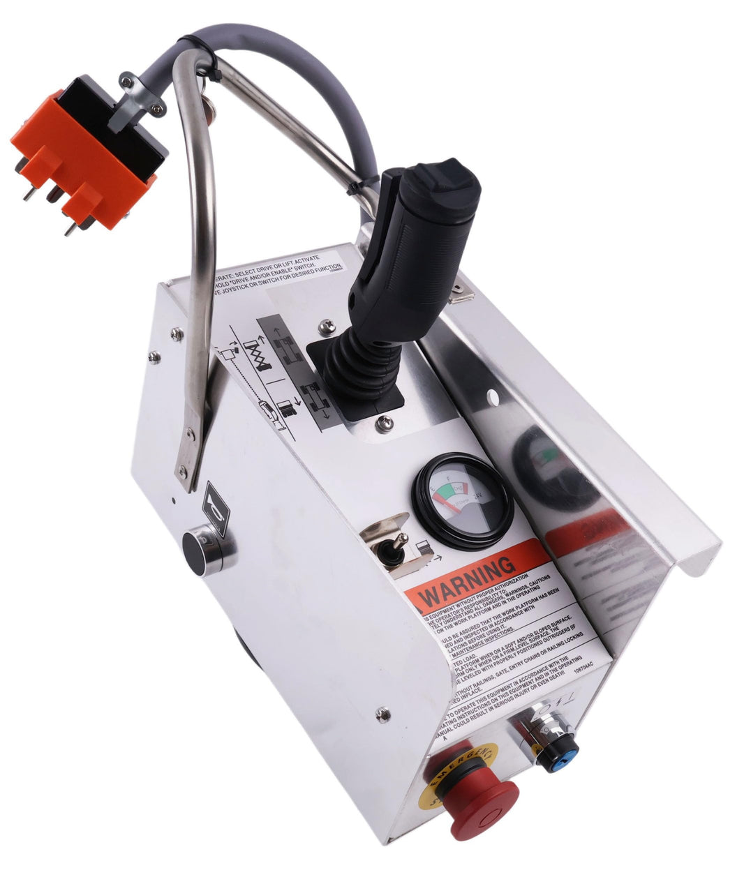 1256721 ground control box front panel with LCD display and keypad for Genie GS-1930 scissor lift
