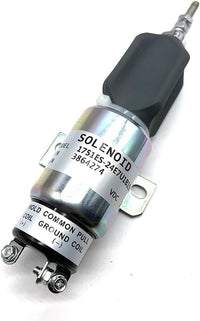 SAIYIS 3864274 1751-24E7U1B1S5A 24V Fuel Solenoid for CAT Mitsubishi