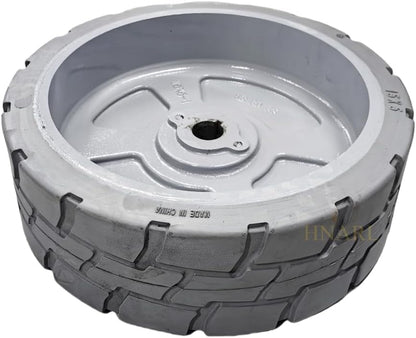Conjunto de Roda e Pneu Sólido SAIYIS 105454GT 15x5 para Plataformas Elevatórias Genie
