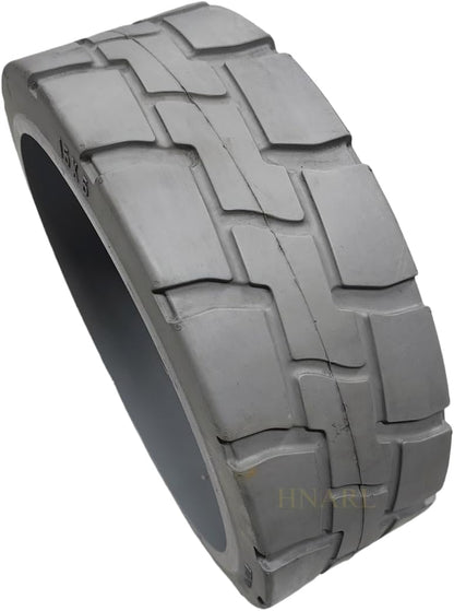 Conjunto de Roda e Pneu Sólido SAIYIS 105454GT 15x5 para Plataformas Elevatórias Genie