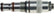 SAIYIS 62256GT 62256 GN62256 Hydraulic Valve Solenoid CB 3:1 3500 PSI for Genie Boom Lift | S-40 S-45 S-60 S-60X S-65 S-80 S-85 S-60 TRAX S-65 TRAX