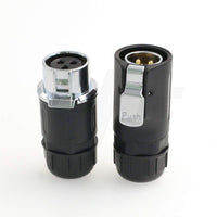 SAIYIS LP20 3 Pin IP67 Waterproof Connector 30A | Bayonet Quick Disconnect Male Female Cable Plug Receptacle for Aerial Lift Control Box