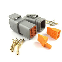 SAIYIS 105329GT 105328GT Deutsch 6-Pin Connector Kit DTM04-6P DTM06-6S for Genie Gen 5 Control Box Coil Connector