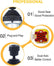 SAIYIS 1600317 1001166539 1001129555 1001118417 Lift/Swing Dual Axis Joystick Controller for JLG Boom Lift | 340AJ 450A 450AJ 600A 800A 800AJ 400S 460SJ 600S 800S 860SJ 18RS 24RS