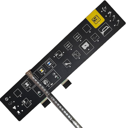 SAIYIS 50810GT membrane d’interrupteurs de plateforme façade adhésive pour Genie S-100 S-105 S-120 S-125