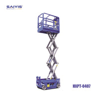 SAIYIS HXPT-0407 Self-Propelled Electric Scissor Lift (19ft Max Working Height)