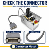 156879 Skyjack control box connector and cable reference for matching the original plug before ordering