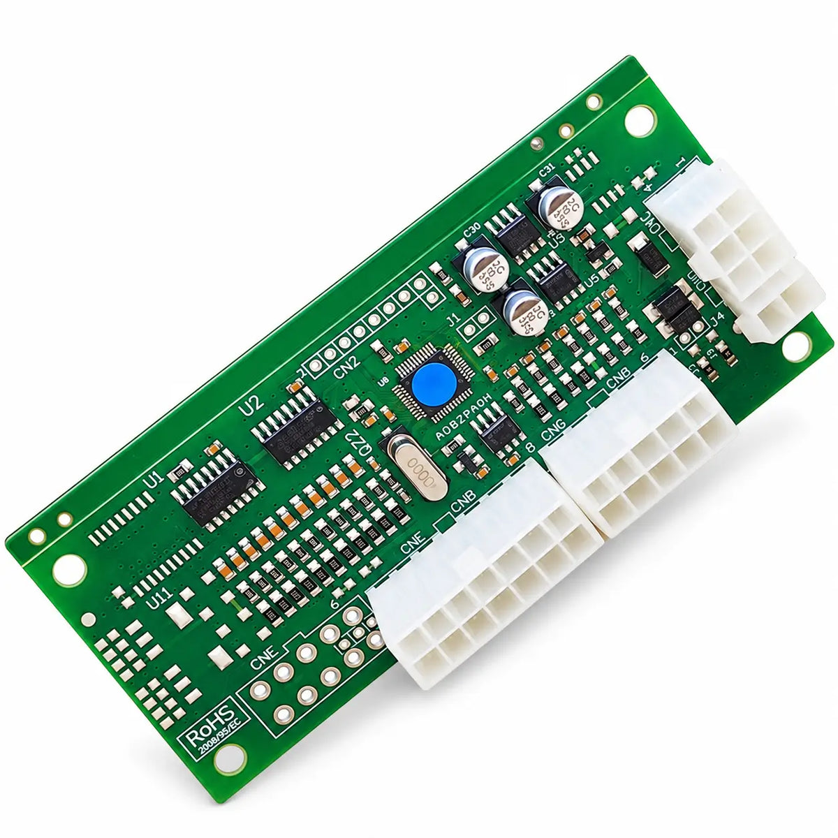 Angle view of SAIYIS 2440316580 electronic circuit board for Haulotte scissor lifts