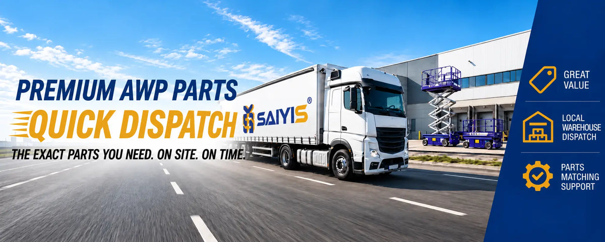 SAIYIS AWP replacement parts with local warehouse dispatch, great value and parts matching support