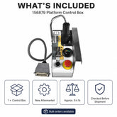 SAIYIS 156879 aftermarket platform control box package contents, weight and shipment inspection information