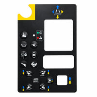 SAIYIS 82417GT 82417 RT Scissor Lift Control Box Decal for Genie